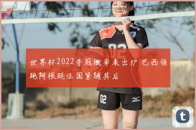 世界杯2022夺冠概率表出炉 巴西领跑阿根廷法国紧随其后