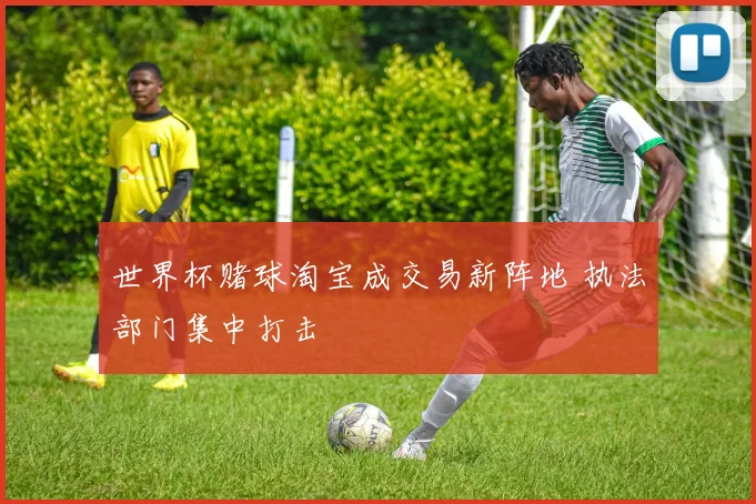 世界杯赌球淘宝成交易新阵地 执法部门集中打击